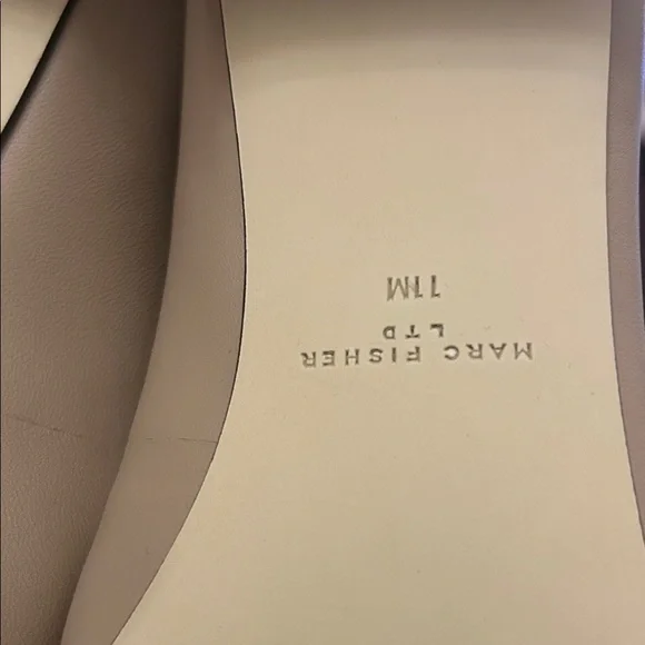 Marc Fisher Black and Tan Mary Jane Heels size 11M NWOT - Picture 9 of 10